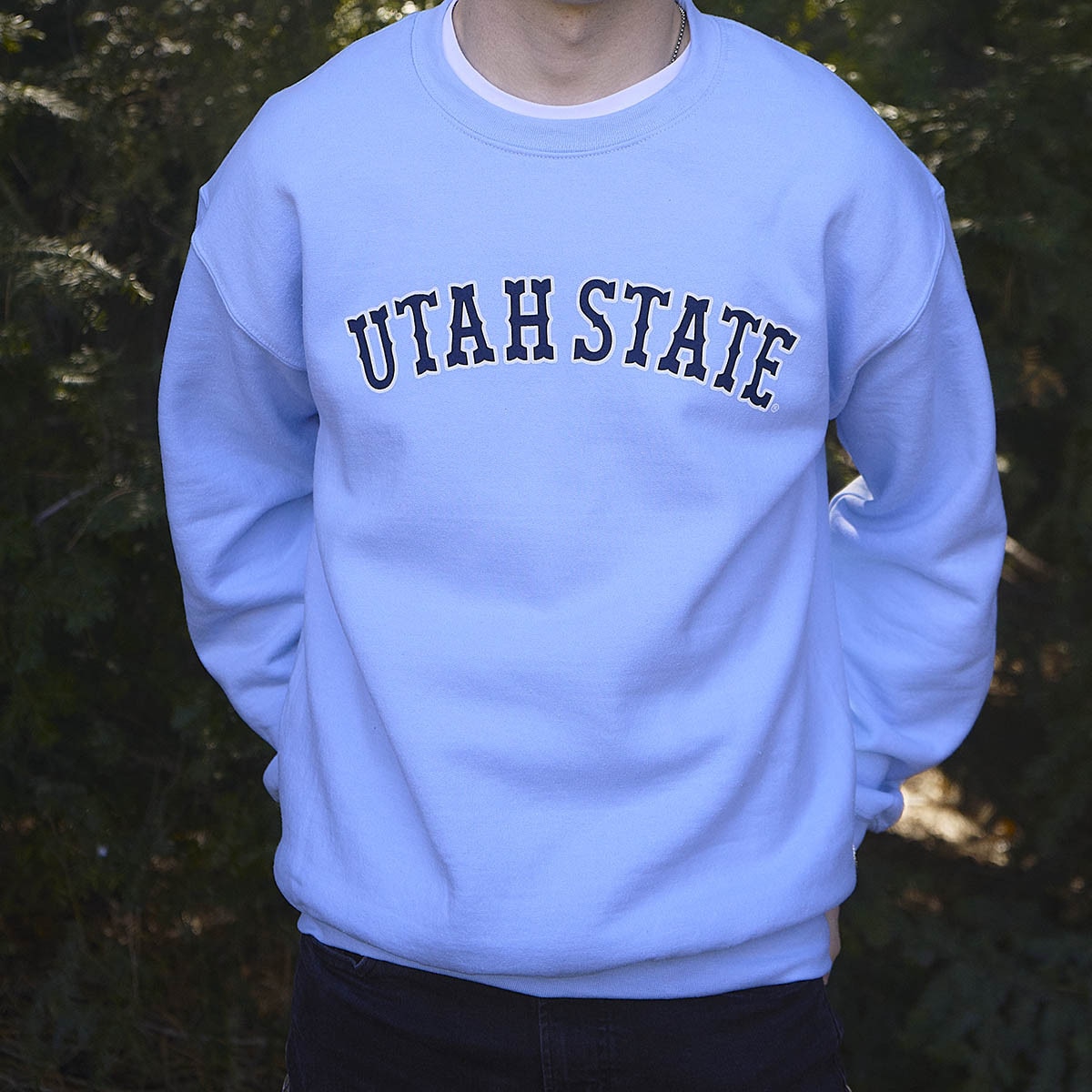 Utah State Throwback Unisex Crew Sweatshirt